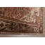 Tapis décoratif en laine rouille 8 pi 9 po x 11 pi 3 po caelob noué à la main 1960s