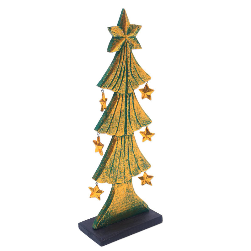 Décoration de table de treewood de noël starry