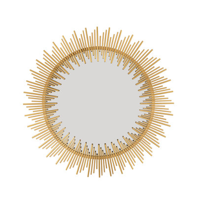 Pierre Sunburst Metal Mirror