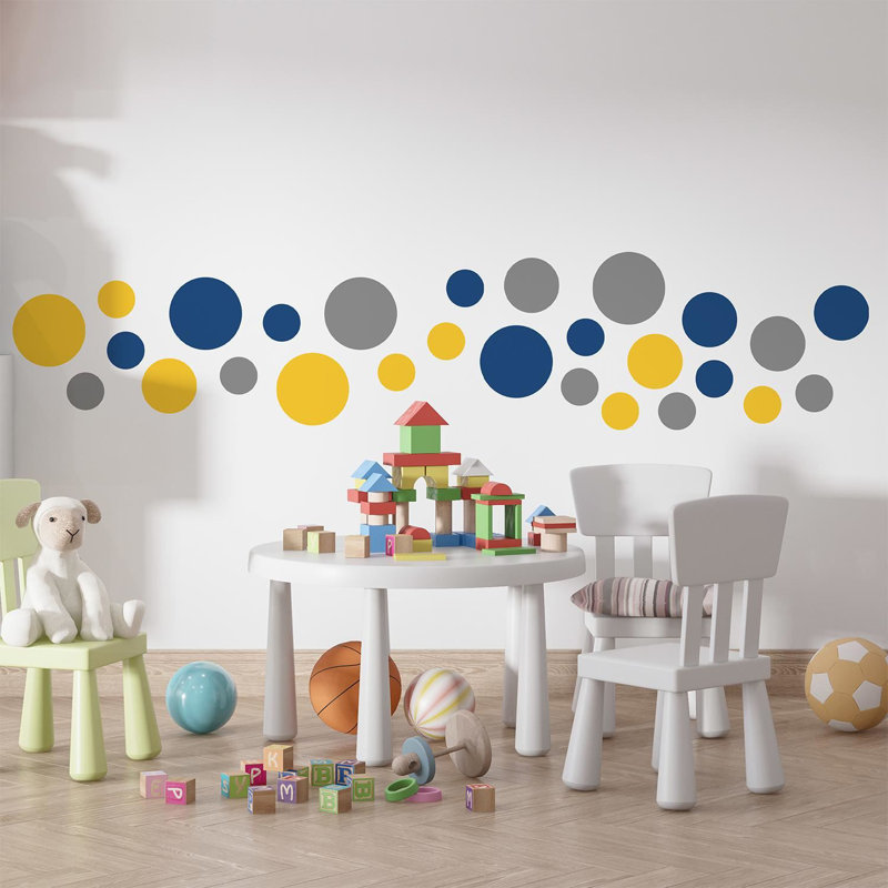 Abstract Non-Wall Damaging Wall Decal