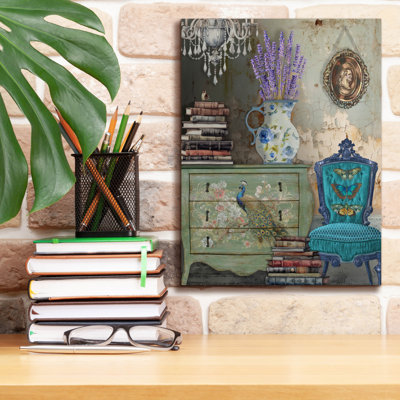 'Shabby Chic Room Decor A'  by Jean Plout Canvas Wall Art