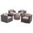 Dark Brown Frame / Beige Cushion is out of stock selected