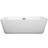 Emily 69'' x 30'' Soaking Acrylic Bathtub-50480611