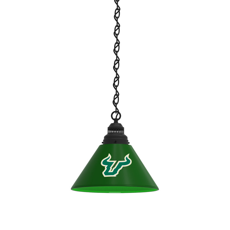 1 - Light Single Pendant, Black, South Florida Bulls
