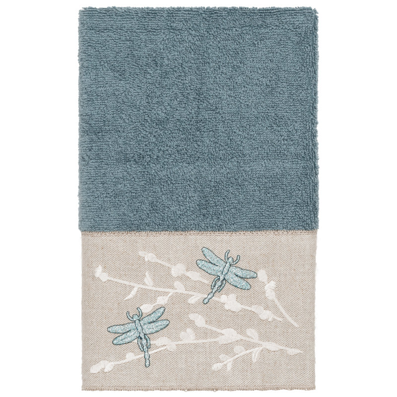 Ensemble de serviettes 3 pièces Braelyn, Bleu sarcelle