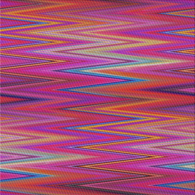 Tapis rose à chevrons Austell