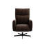 Fauteuil inclinable électrique pivotant, inclinable électrique avec charge USB et de type C, fauteuil d'appoint pivotant en velours pivotant à 360 °, pour le bureau à domicile et le salon, assemblage facile, café-133095013-133095019