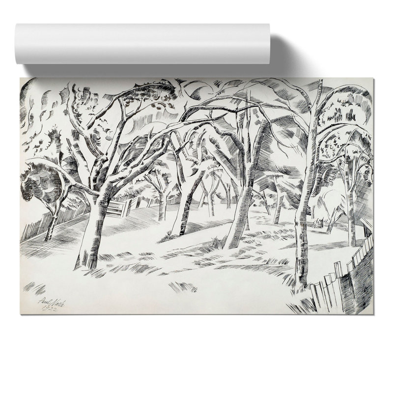 The Orchard - No Frame Print, 42cm H x 59cm W x 0.1cm D