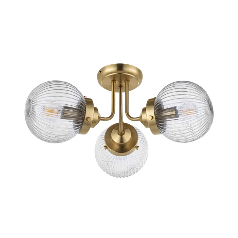 Glass Flush Mount