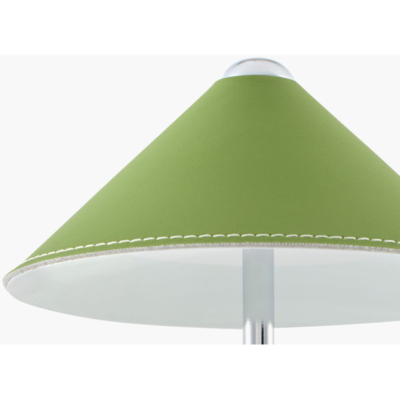 Lampe de table à DEL intégrée Buntin, Vert gazon