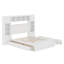 Wooden Bed With All-In-One Cabinet,Shelf And Sockets,Trundle-12642814