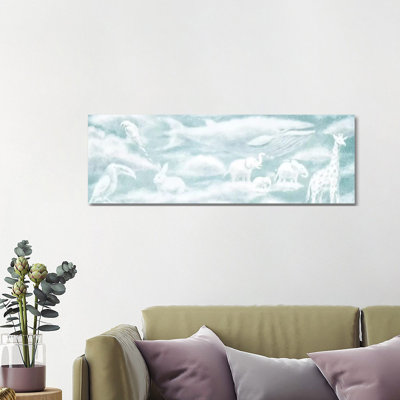 Cloud Animal Endpapers II by Terry Fan - Panoramic Gallery-Wrapped Canvas Giclée on Canvas
