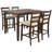 Donegal 5-Piece Counter Height Dining Set