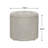 Round Tuffed Upholstered Storage Ottoman-1105199558
