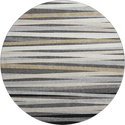 Premium Machine Washable Naglee AMF997 Stripes Rug