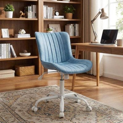 Faux Leather Accent Chair