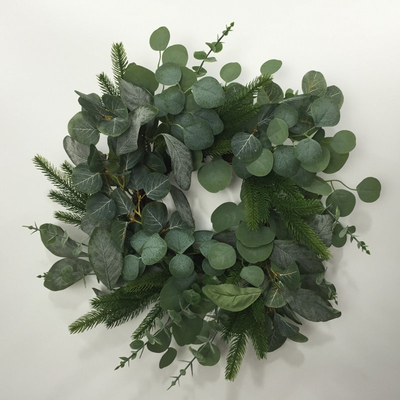 20 " Mixed Greenery Wreath