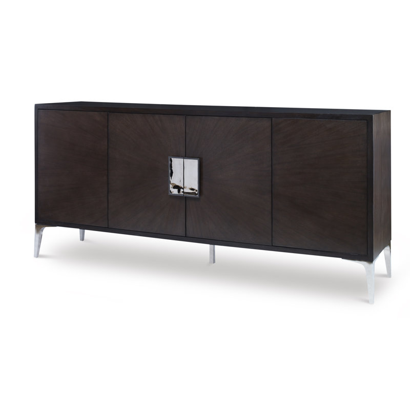 Aria 78.5'' W Solid Wood Sideboard