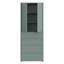 Chadwic Modern 2-door, 4-drawer cabinet unit, engineered wood, 74.5 cm W x 191.9 cm H x 34.9 cm D-124888799