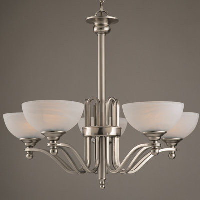 Hillsville 5-Light Shaded Chandelier