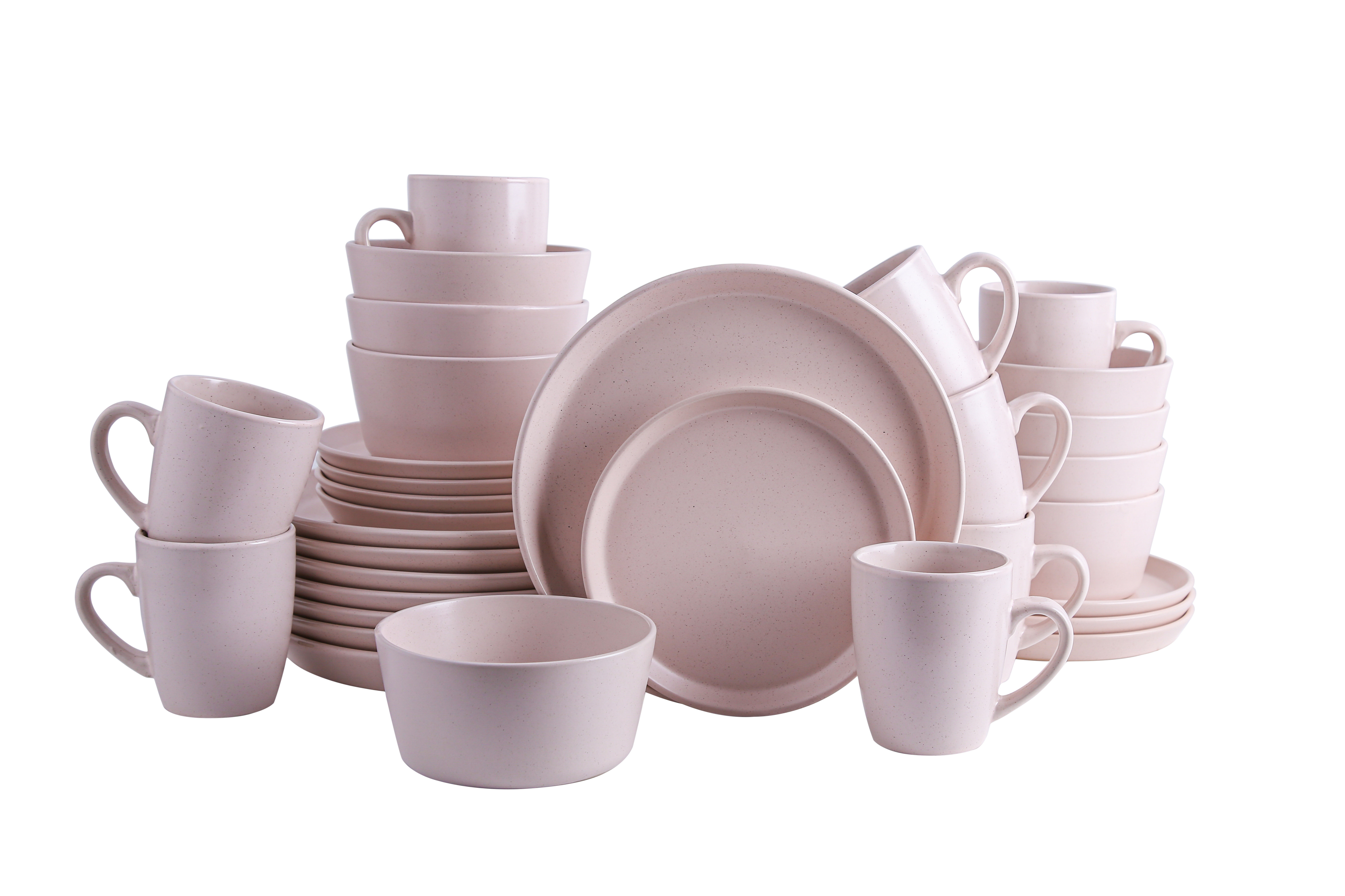 Stone Lain Albie 32-Piece Dinnerware Set Stoneware Reviews Wayfair