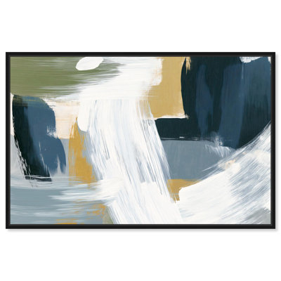 Art Remedy Block Abstract, toile texturée III