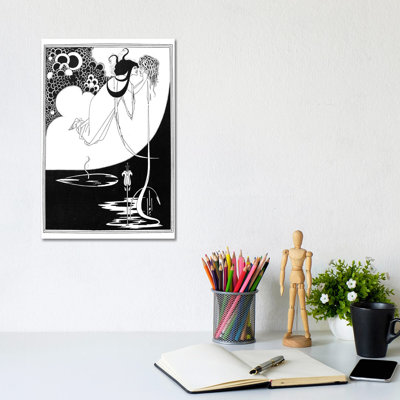 Wilde: Salome by Aubrey Beardsley - Wrapped Canvas Print