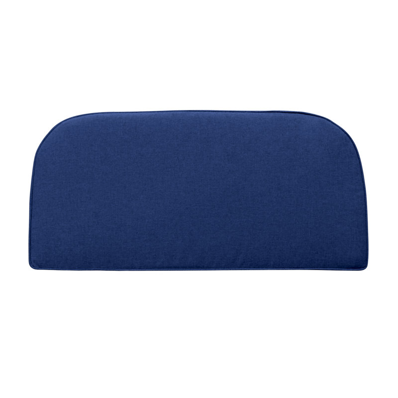 Loveseat Olefin Cushion- Midnight Blue, Midnight Blue