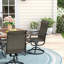 Aldreda avec chaises pivotantes en textilène-1234796686