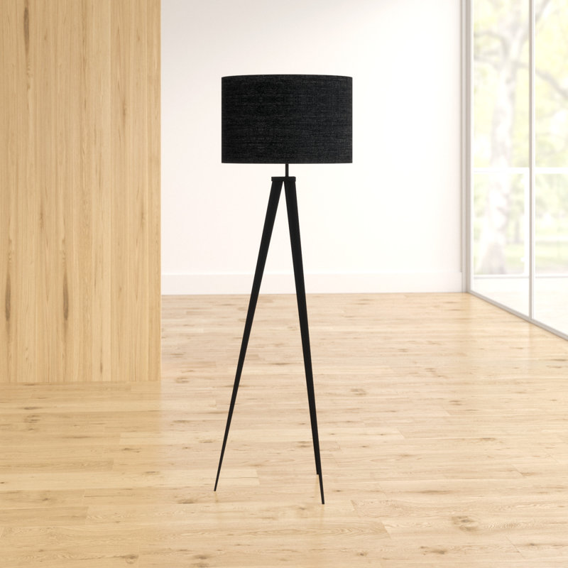 Finsbury 157.5cm Black Tripod Floor Lamp