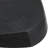 Decorative Curved Tray for Coffee Table Decor - Casual Home Decor Accent Tray for Ottoman, Jewelry, Trinket, or Kitchen Counter - 19", Black
