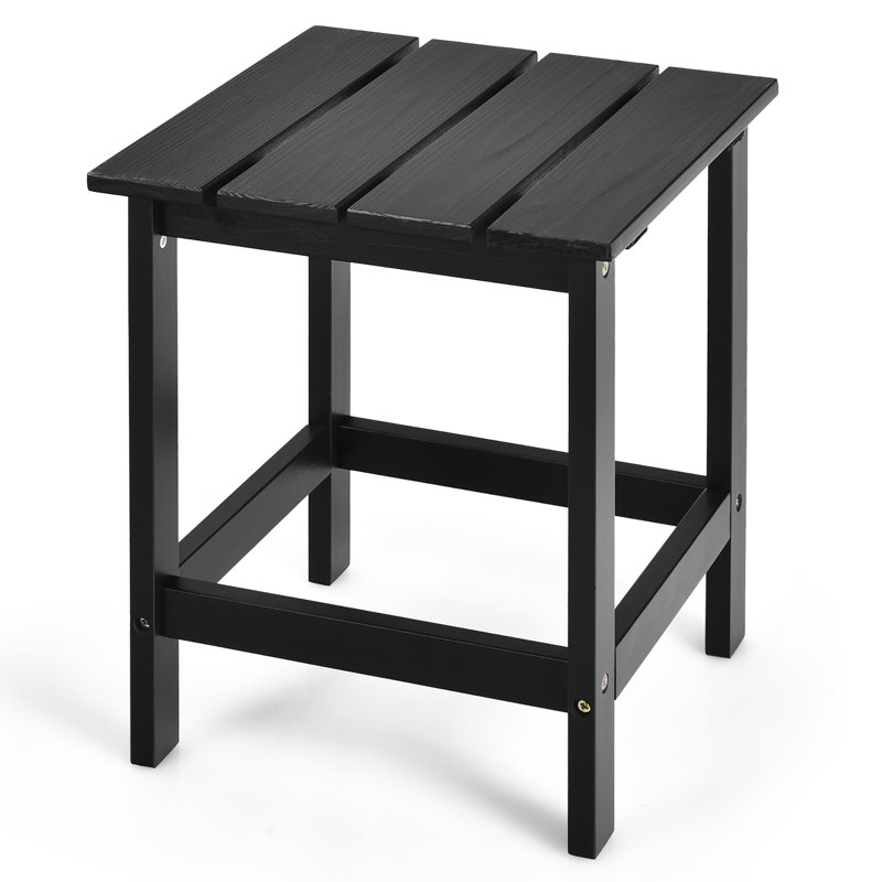 Costway Patio 15 "Side Side Table, Noir