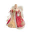 12'' Handmade Fabric Lighted Tree Topper