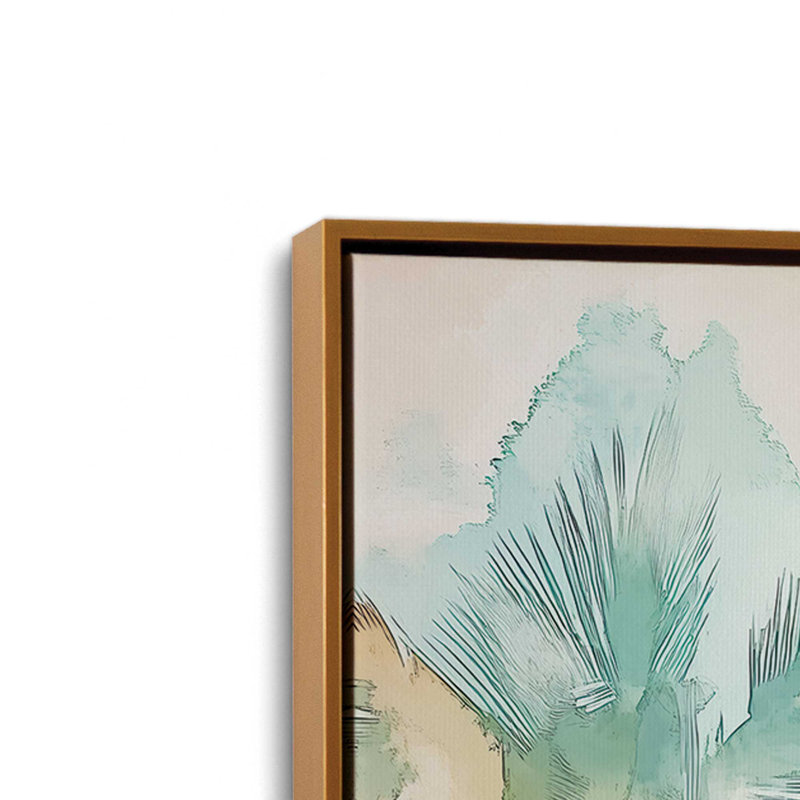 Azoriah, 30.75" H x 20.75" W, Polished Gold