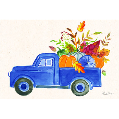 " Autumn Harvest II Navy "