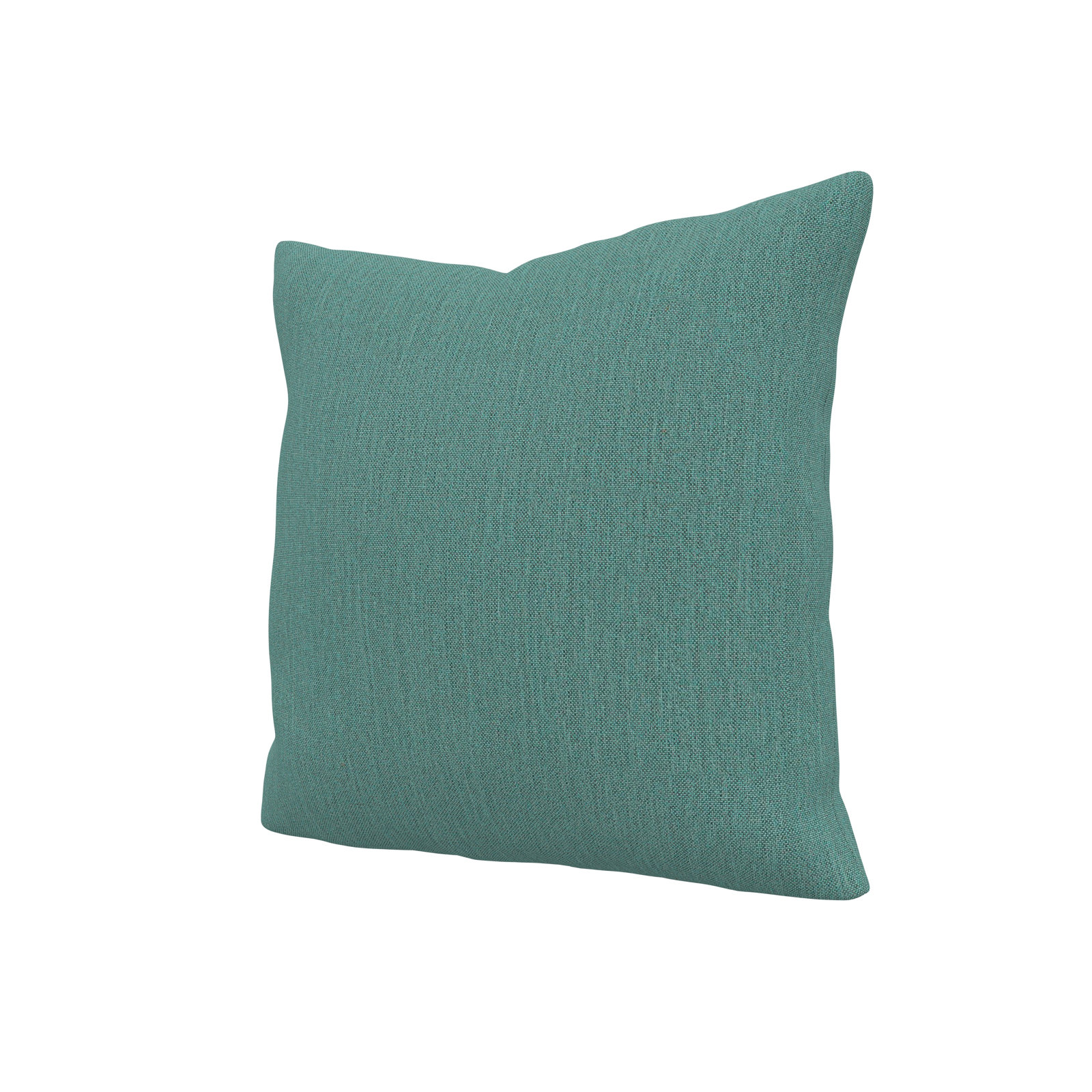 Sunbrella® Throw Pillow, Square 18", Cast Breeze Sunbrella® Plainweave