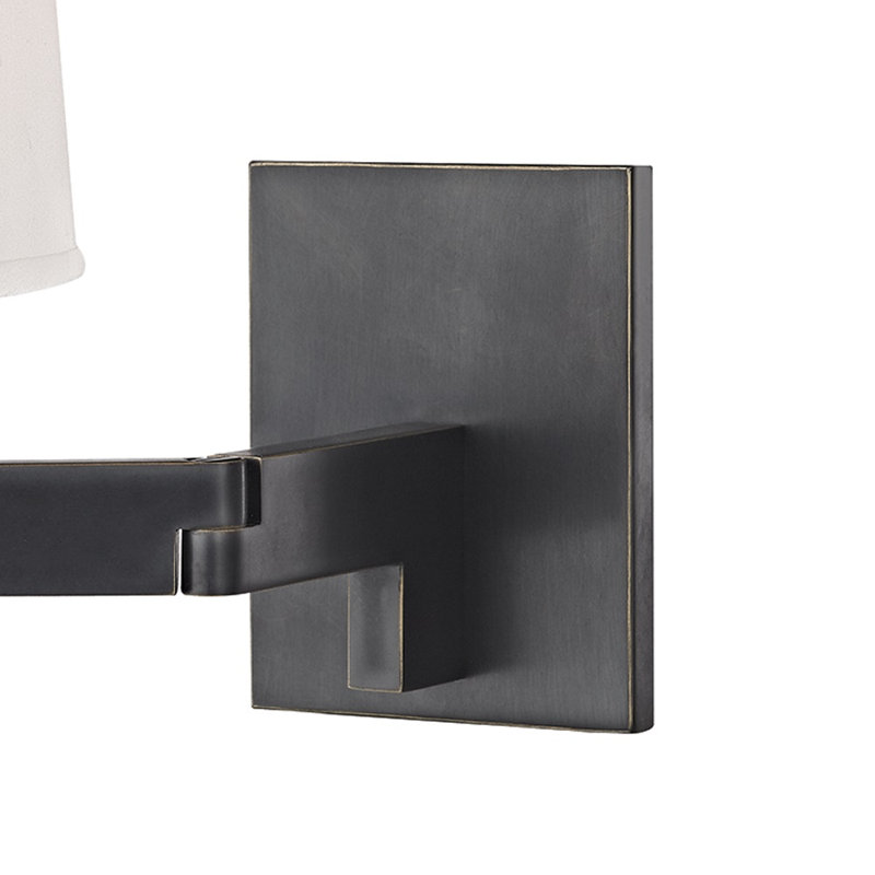 Fairport 1 - Light Flush Mounted Sconce, 11.25" H x 9" W x 15.5" D, Old Bronze