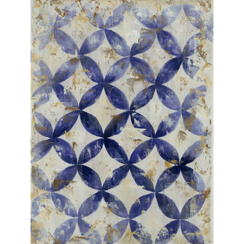 " The Decorative Pattern Hand Painted ", 12" W x 16" H