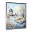 «Snowy Windmill Winter Landscape II - Windmills», art mural-1904417141-1904417147