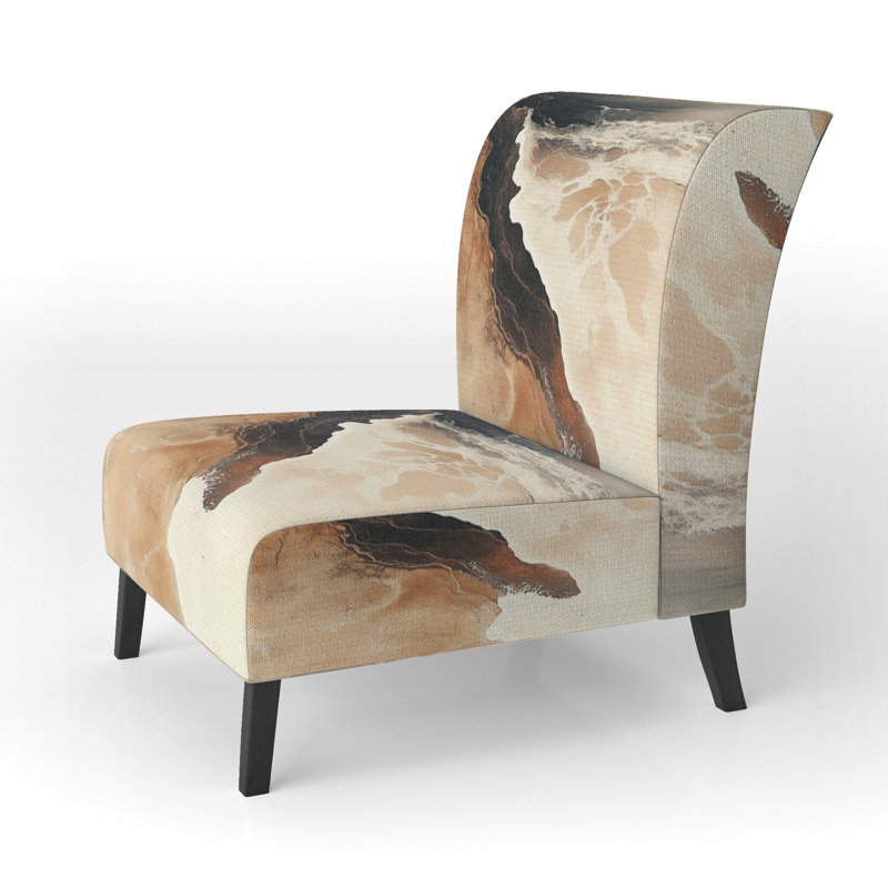 Fauteuil de chambre Coastal Waves, Slipper Armless