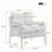 18.9'' H Velvet Upholstered Armchair-155679155