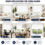 Store à motif de zèbre de taille personnalisée pour fenêtres d'intérieur Pinecrest Home Goodys-762943941-762943859