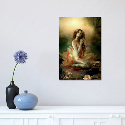 Scallop Pond by Bente Schlick - Print on Canvas