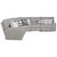Canapé modulaire inclinable 6 pièces Baylei Ladson-86317292