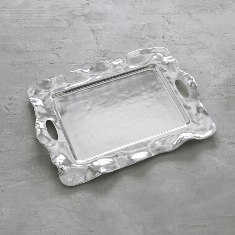 Vento Aluminum Decorative Tray