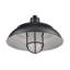 Store intérieur / extérieur 1 lumière R-Series de 17 po de large - noir satiné