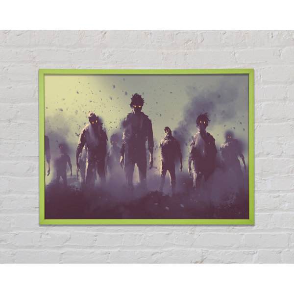 Ophelia & Co. The Ghostly Zombie Horde - Single Picture Frame Art ...