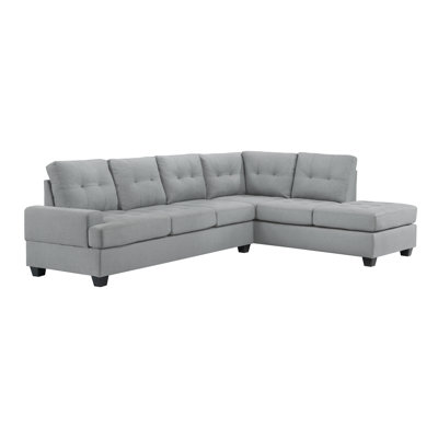 112.5" Wide Reversible Modular Sofa & Chaise