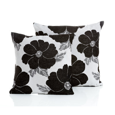 Darionte Poppy Chenille Cushion Cover