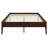 Modern Wood Platform Bed Frame with Wood Slats & Reliable Metal Support-372114075
